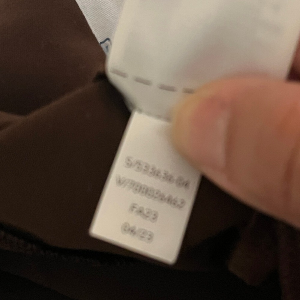 Athleta Endless High Rise Pant Woodland Brown Tapered Stretch Trouser 8 533636 - Picture 8 of 12